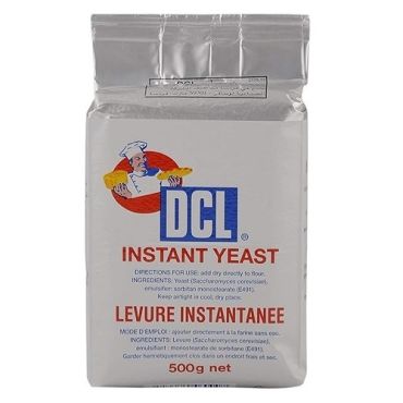 Dcl Instant Yeast, 500 Gm, 20 Pieces Per Carton